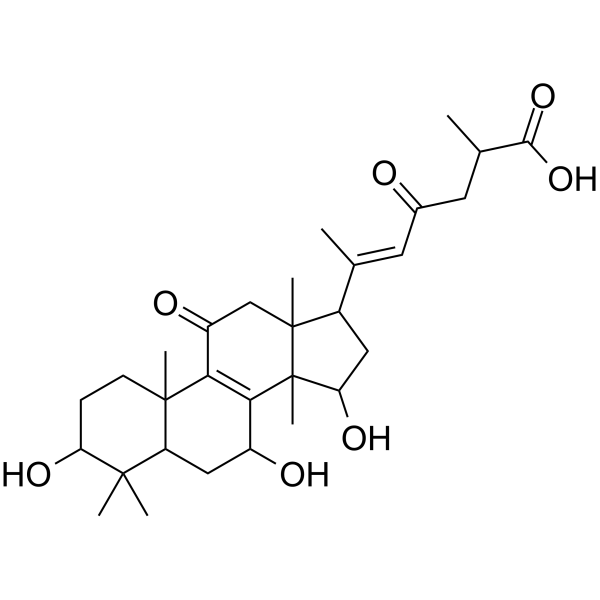 Ganoderenic acid C Chemical Structure Ganoderenic acid C