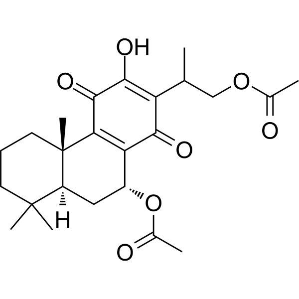 16-Acetoxy-7-O-acetylhorminone Chemical Structure 16-Acetoxy-7-O-acetylhorminone