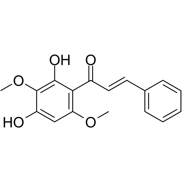 2',4'-Dihydroxy-3',6'-dimethoxychalcone Chemical Structure 2