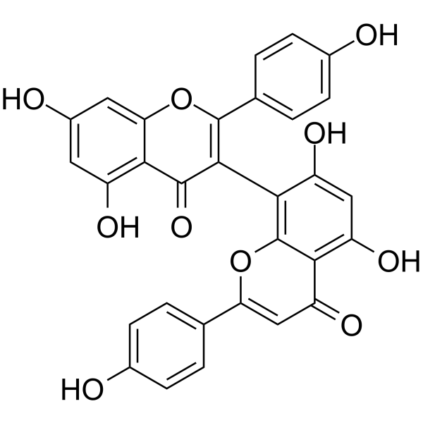 3,8''-Biapigenin Chemical Structure 3,8