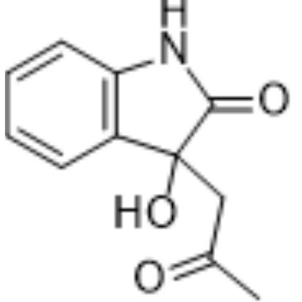 3-Acetonyl-3-hydroxyoxindole Chemical Structure 3-Acetonyl-3-hydroxyoxindole (Synonyms: 3-Hydroxy-3-acetonyloxindole)