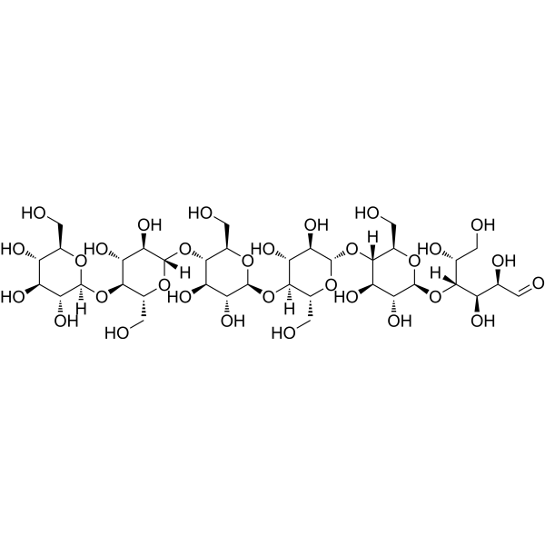 Cellohexaose Chemical Structure Cellohexaose