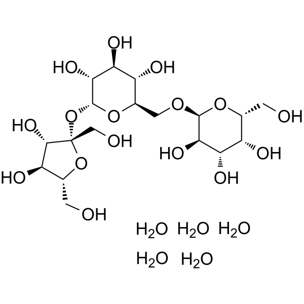 D(+)-Raffinose pentahydrate                                          (Synonyms: D(+)-五水棉子糖; D-Raffinose pentahydrate)