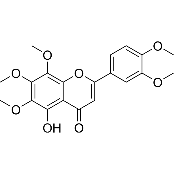 5-O-Demethylnobiletin Chemical Structure 5-O-Demethylnobiletin (Synonyms: 5-Demethylnobiletin)