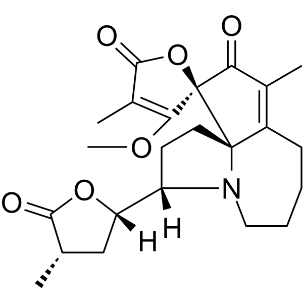Protostemotinine Chemical Structure Protostemotinine (Synonyms: 原百部次碱)