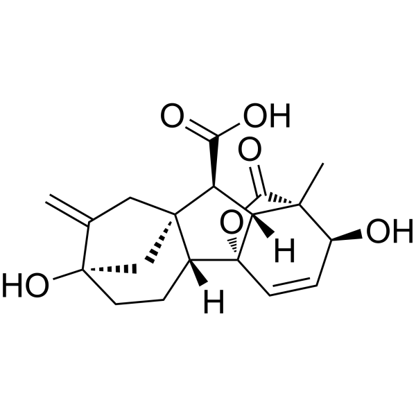 Gibberellic acid (Standard) Chemical Structure Gibberellic acid (Standard) (Synonyms: Gibberellin A3 (Standard))