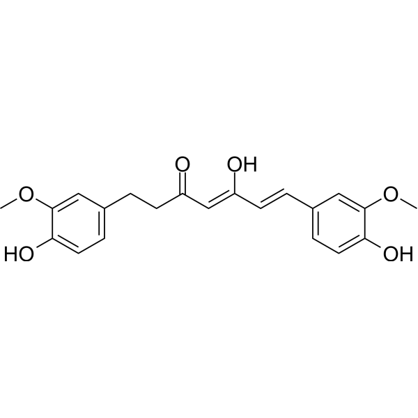 Dihydrocurcumin Chemical Structure Dihydrocurcumin (Synonyms: 二氢姜黄素)