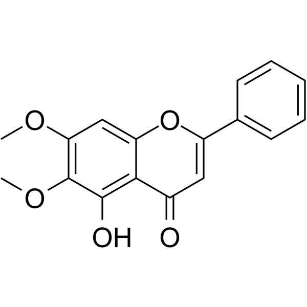 Mosloflavone Chemical Structure Mosloflavone