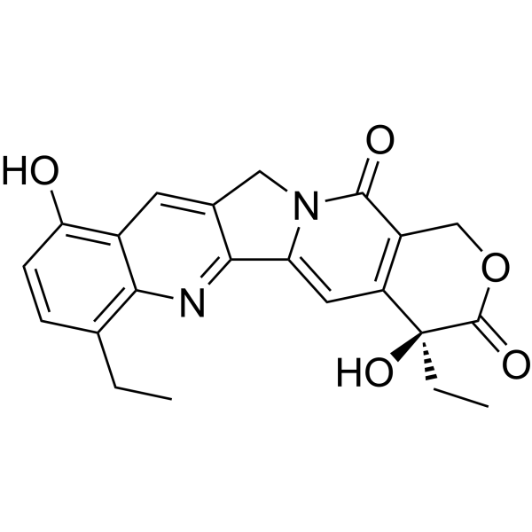 12-Ethyl-9-hydroxycamptothecin Chemical Structure 12-Ethyl-9-hydroxycamptothecin