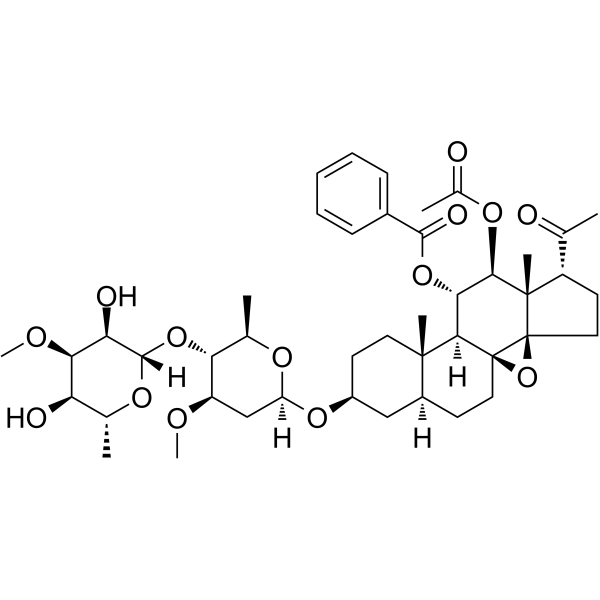 Tenacissoside I Chemical Structure Tenacissoside I (Synonyms: 通关藤苷I)