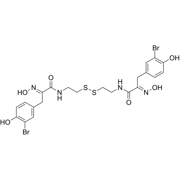 Psammaplin A Chemical Structure Psammaplin A