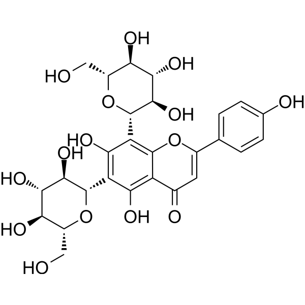 Vicenin 2 Chemical Structure Vicenin 2 (Synonyms: 维采宁 2)
