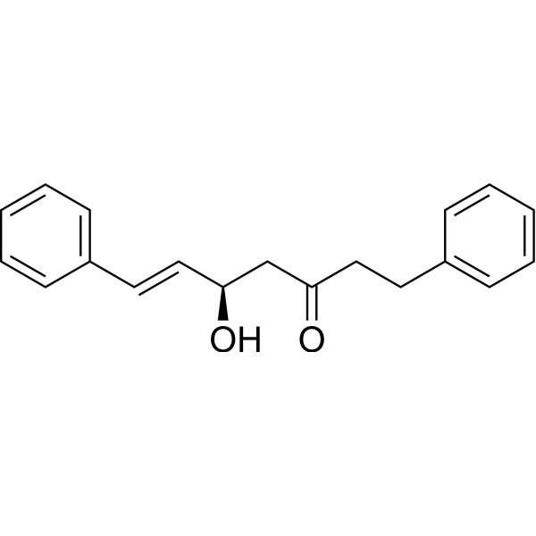 (5R,6E)-5-Hydroxy-1,7-diphenyl-6-hepten-3-one Chemical Structure (5R,6E)-5-Hydroxy-1,7-diphenyl-6-hepten-3-one (Synonyms: (5R)-trans-1,7-diphenyl-5-hydroxy-6-hepten-3-one)