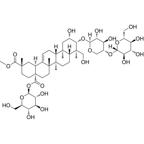 Esculentoside H Chemical Structure Esculentoside H