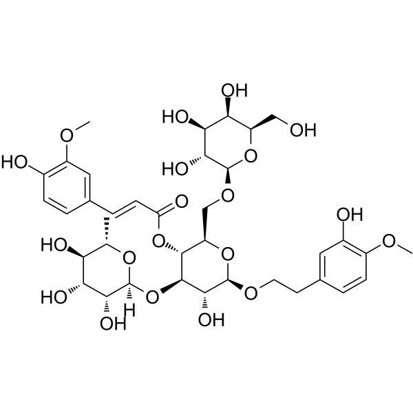 Jionoside B1 Chemical Structure Jionoside B1 (Synonyms: 焦地黄苯乙醇甙B1)