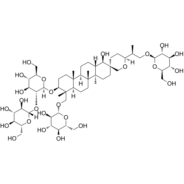 Hosenkoside K Chemical Structure Hosenkoside K