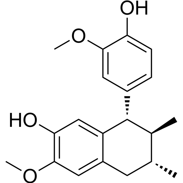 Guaiacin Chemical Structure Guaiacin (Synonyms: 愈创木素)
