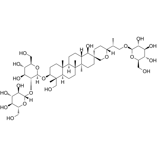 Hosenkoside B Chemical Structure Hosenkoside B