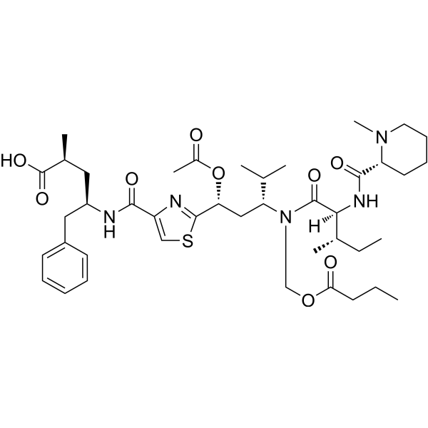 Tubulysin E                                          (Synonyms: 微管蛋白抑制剂 E)