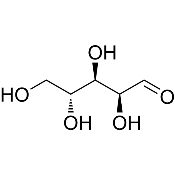 Arabinose Chemical Structure Arabinose (Synonyms: DL-阿拉伯糖; (±)-Arabinose; DL-Arabinose; dl-Arabinose)
