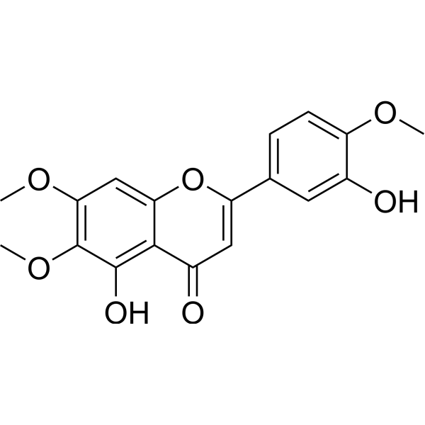 Eupatorin Chemical Structure Eupatorin