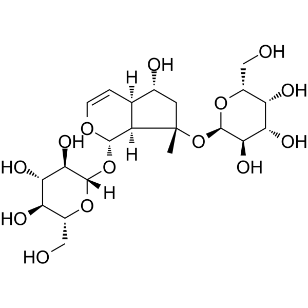 Rehmannioside C Chemical Structure Rehmannioside C (Synonyms: 地黄苷C)