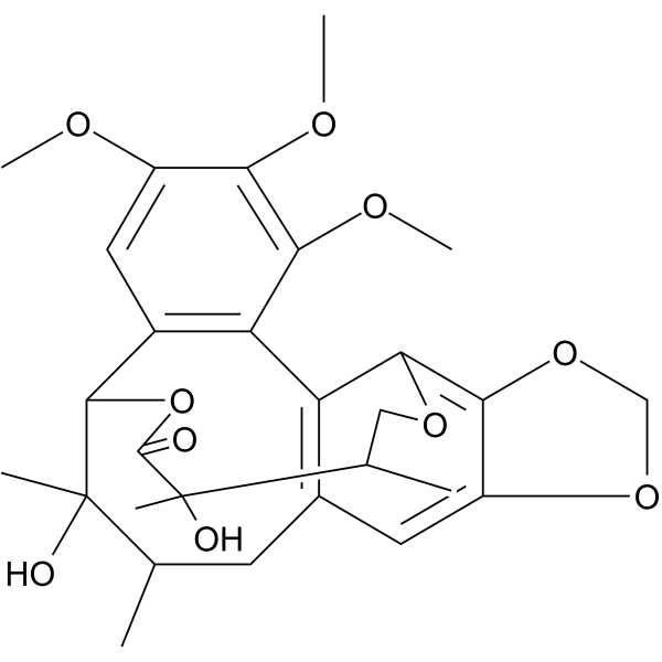 Gomisin D Chemical Structure Gomisin D (Synonyms: 戈米辛 D)