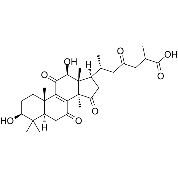 Ganoderic acid C6 Chemical Structure Ganoderic acid C6