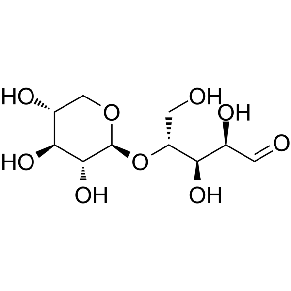 Xylobiose Chemical Structure Xylobiose (Synonyms: 木二糖; 1,4-β-D-Xylobiose; 1,4-D-Xylobiose)