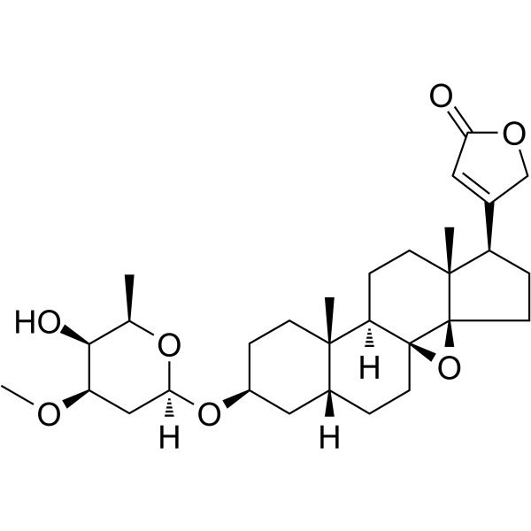 Adynerin Chemical Structure Adynerin