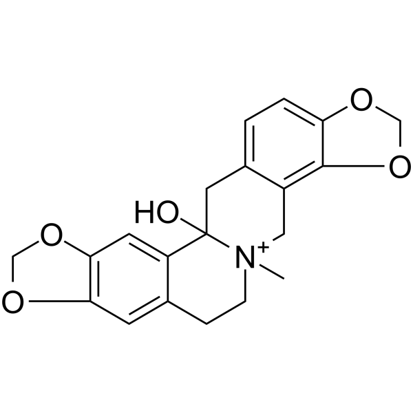 Hydroprotopine Chemical Structure Hydroprotopine (Synonyms: 氢化物碱)
