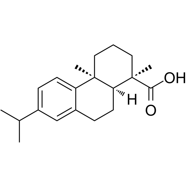 (+)-Dehydroabietic acid Chemical Structure (+)-Dehydroabietic acid