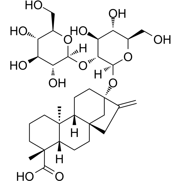 Steviolbioside Chemical Structure Steviolbioside (Synonyms: 甜菊双糖苷)