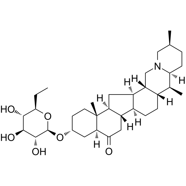 Yibeinoside A Chemical Structure Yibeinoside A (Synonyms: 伊贝碱苷A)