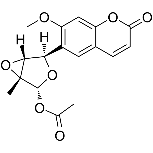 Acetyldihydromicromelin A Chemical Structure Acetyldihydromicromelin A
