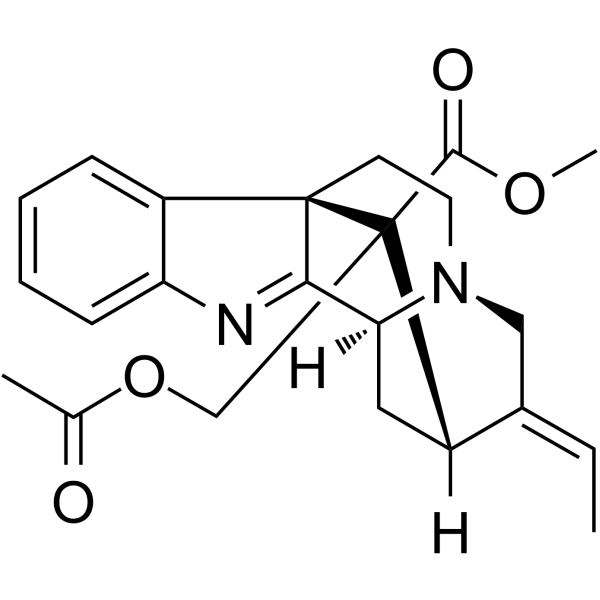 Akuammiline Chemical Structure Akuammiline