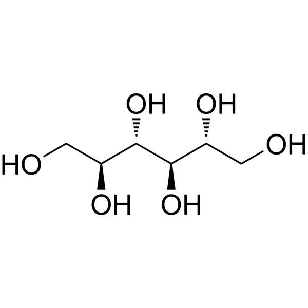 Allitol Chemical Structure Allitol (Synonyms: 蒜糖醇; Allodulcitol)