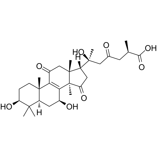 Ganoderic acid I Chemical Structure Ganoderic acid I