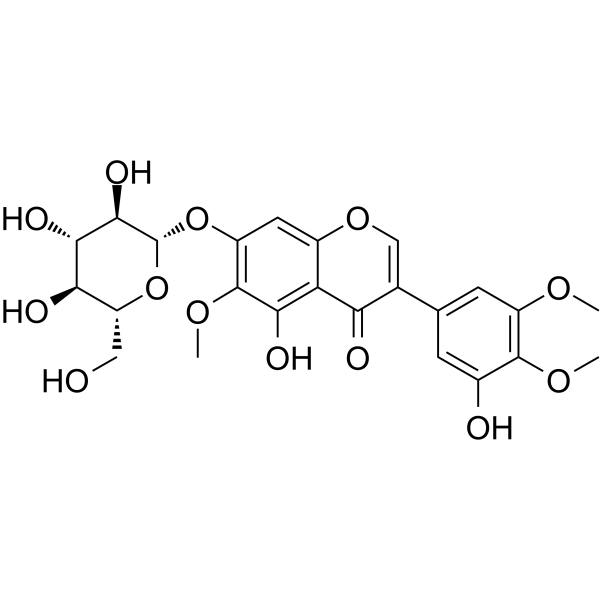 Iridin Chemical Structure Iridin