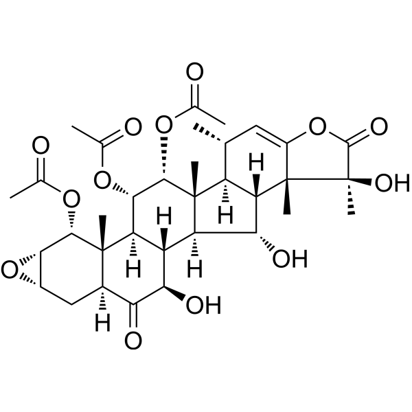Taccalonolide B Chemical Structure Taccalonolide B (Synonyms: 根薯酮内酯B)