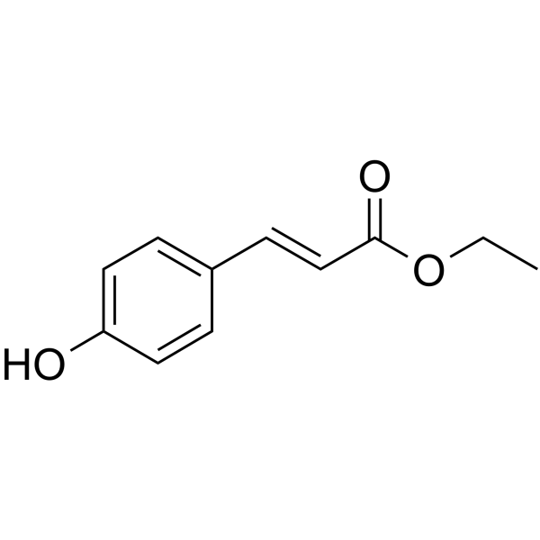 p-Coumaric Acid Ethyl Ester Chemical Structure p-Coumaric Acid Ethyl Ester (Synonyms: 对香豆酸乙酯; Ethyl (E)-p-hydroxycinnamate; Ethyl trans-4-hydroxycinnamate)