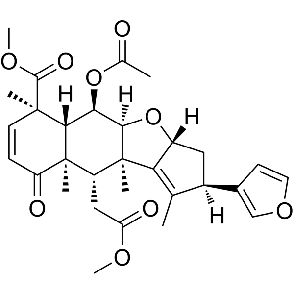 Nimbin Chemical Structure Nimbin (Synonyms: 宁宾)