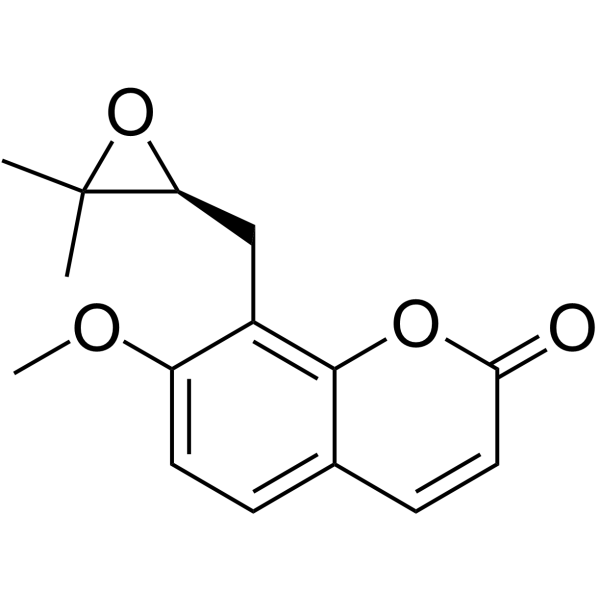 Meranzin Chemical Structure Meranzin (Synonyms: 橙皮内酯)
