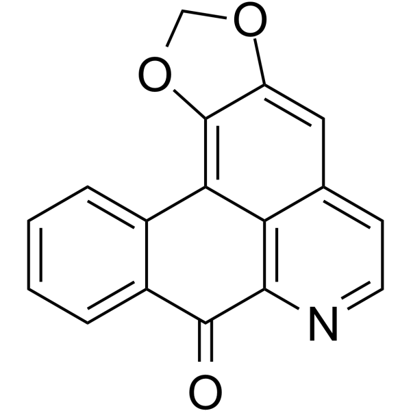 Liriodenine Chemical Structure Liriodenine (Synonyms: Spermatheridine; VLT045)