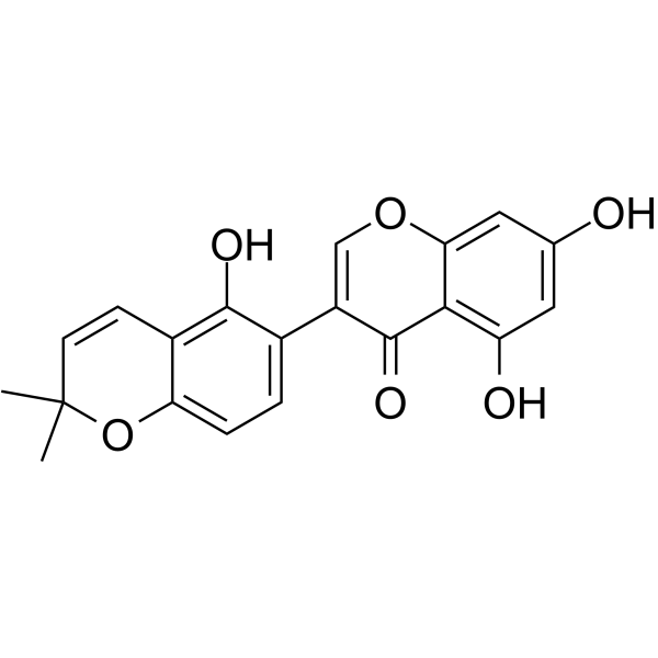 Licoisoflavone B Chemical Structure Licoisoflavone B (Synonyms: 甘草异黄酮 B)