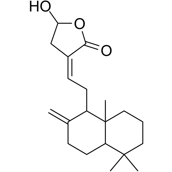 Coronarin D Chemical Structure Coronarin D