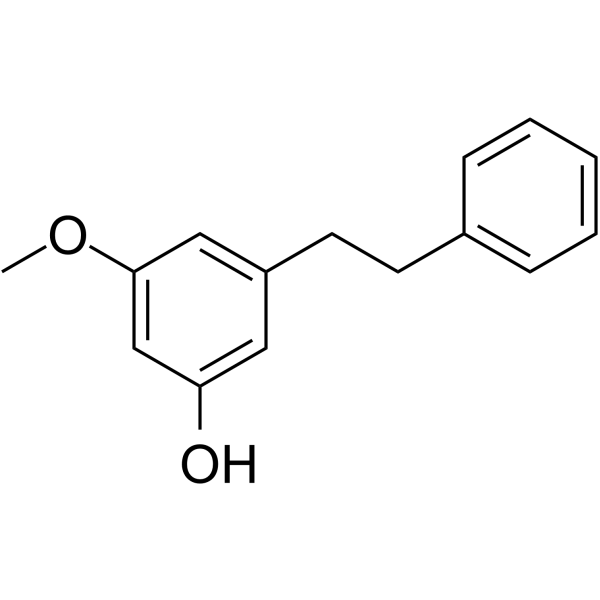 Dihydropinosylvin monomethyl ether Chemical Structure Dihydropinosylvin monomethyl ether