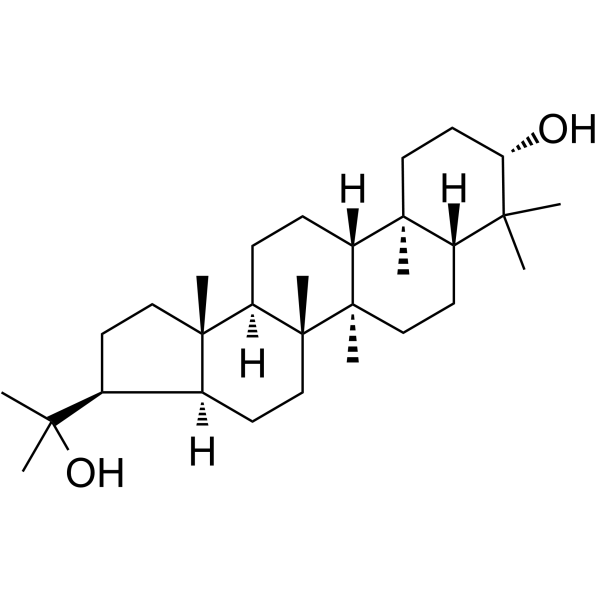 Hopane-3β,22-diol Chemical Structure Hopane-3β,22-diol