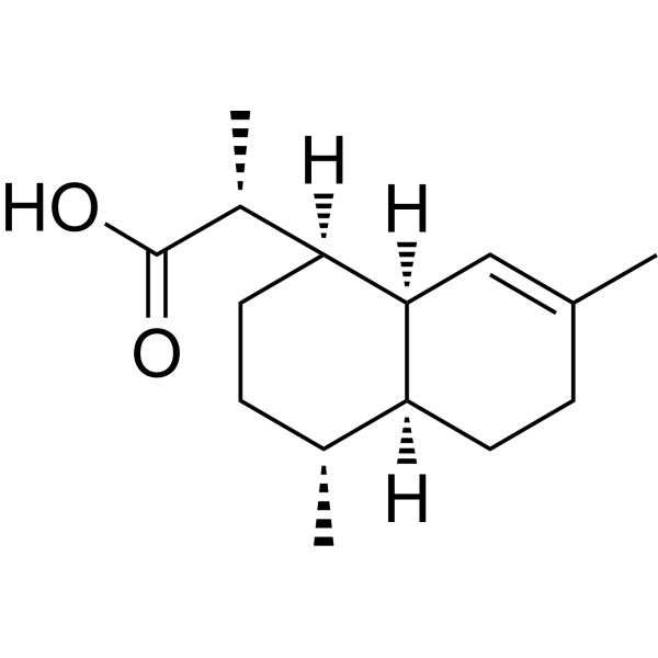 Dihydroartemisinic acid Chemical Structure Dihydroartemisinic acid (Synonyms: 双氢青蒿酸; Dihydroqinghao acid)