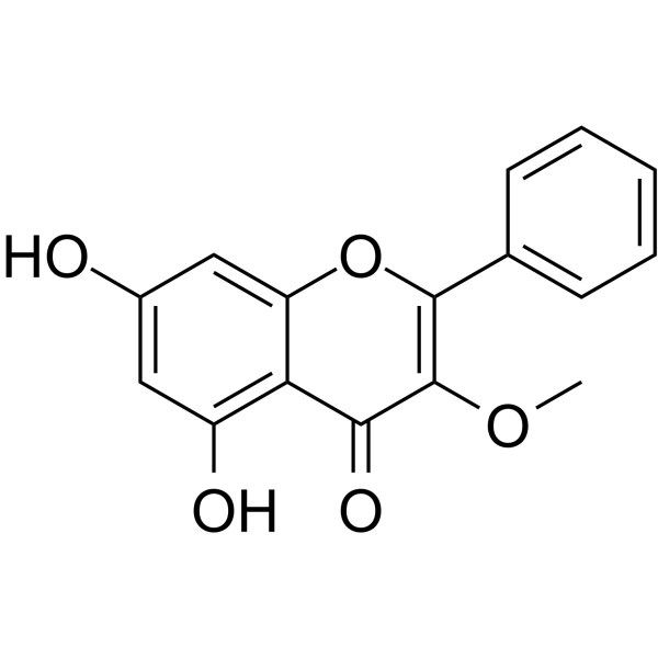 3-O-Methylgalangin Chemical Structure 3-O-Methylgalangin (Synonyms: 高良姜素-3-甲醚; Galangin 3-methyl ether; 3-Methylgalangin)